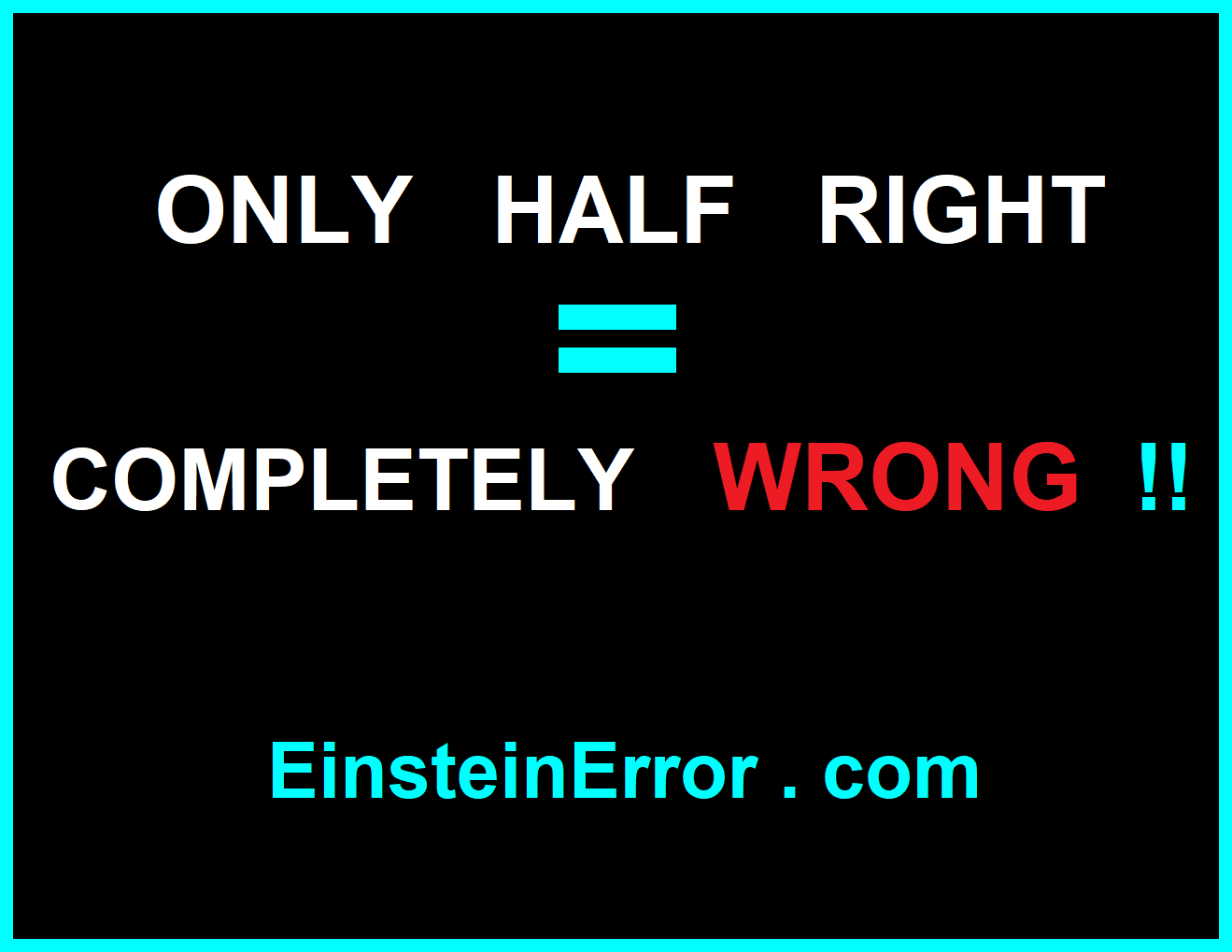 Half-Right Explanation